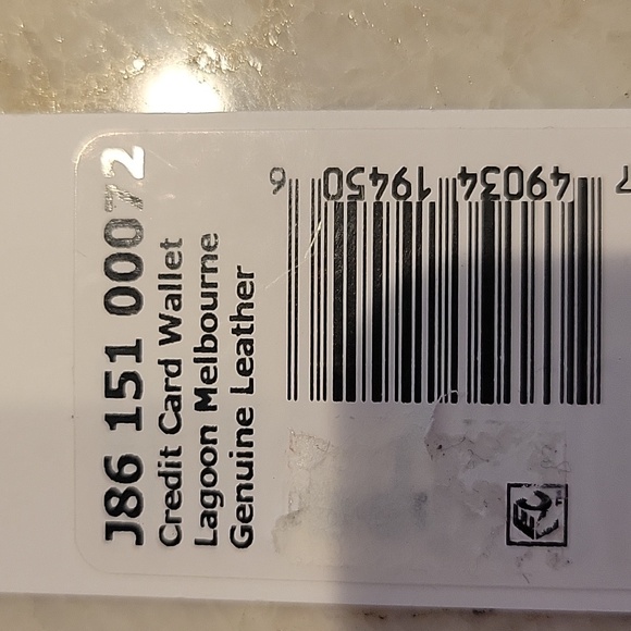 NWT Brahmin Lagoon Large Duxbury & Credit Card Wallet set - Picture 7 of 7